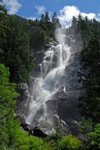 SHANNON FALLS, SQUAMISH, BRITISH COLUMBIA